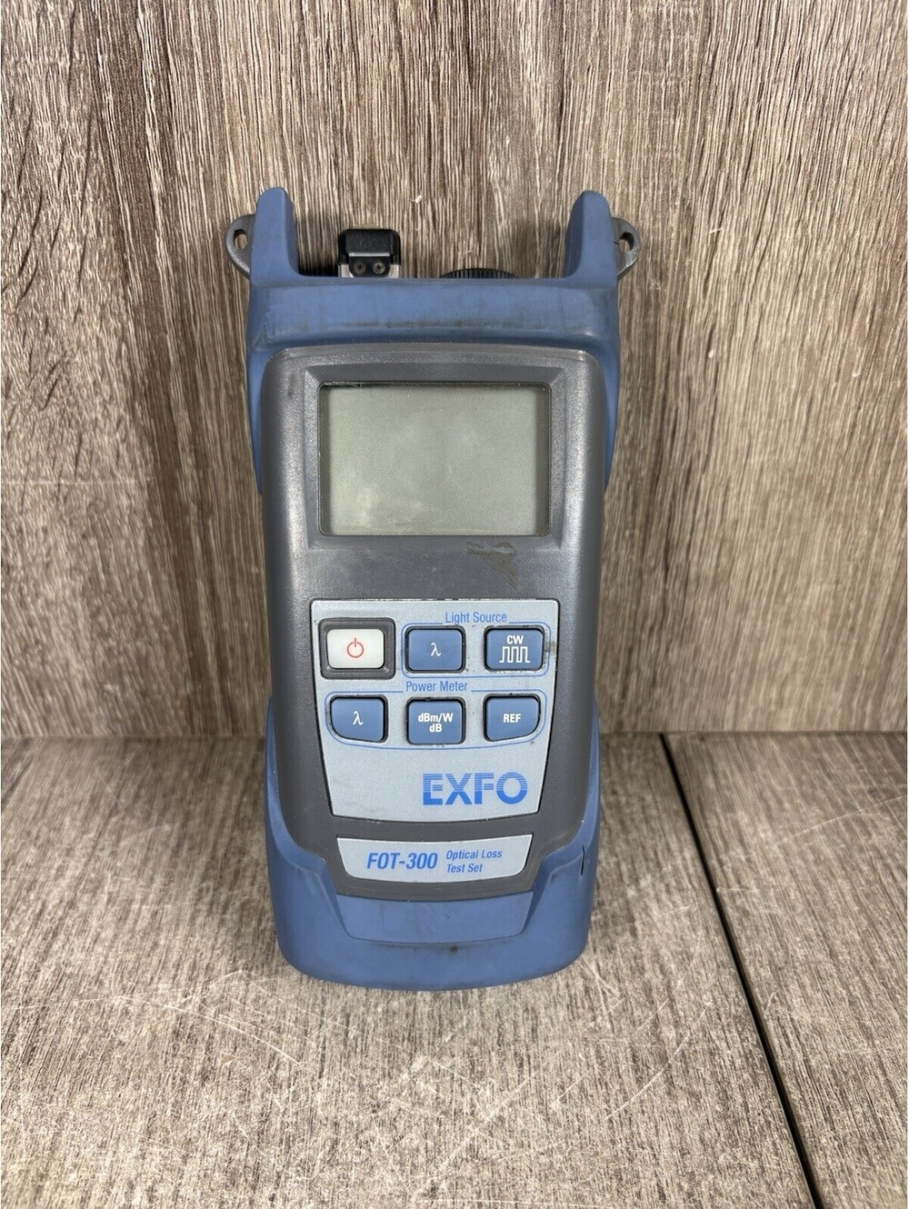 EXFO FOT-300 Optical Loss Test Set Fiber Optic Power Meter & Light Source
